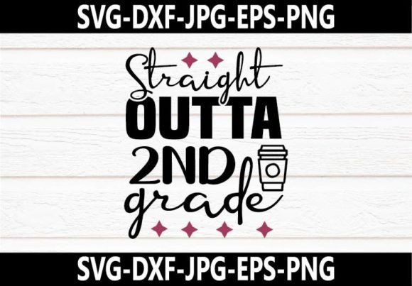 2nd Grade SVG Graphics for Crafts