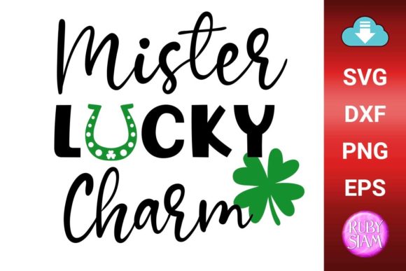 Mister Lucky Charm SVG: Graphics for Crafts