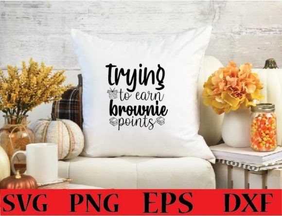 Review: Trying to Earn Brownie Points SVG Design