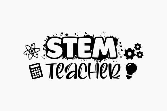 Stem Teacher Graphics for Crafts