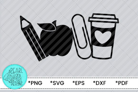 Teacher Supplies SVG: Graphics for Crafts